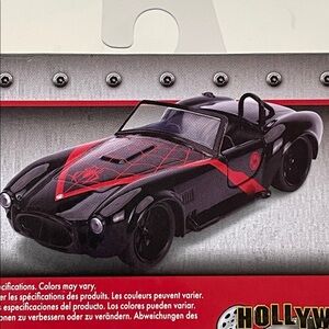 Jada Toys Marvel Spiderman 1965 Shelby Cobra 427 S/c Die Cast Collectable Car